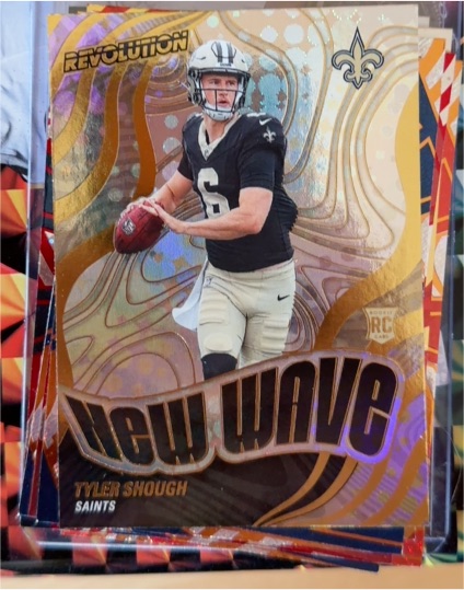 2025 Panini Revolution #12 Tyler Shough New Wave — front