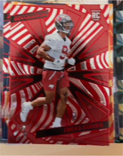 2025 Panini Revolution #211 Emeka Egbuka Rookie — front