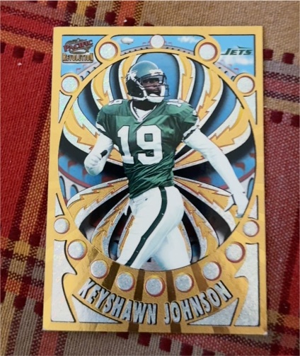 1997 Pacific Revolution #19 Keyshawn Johnson — front