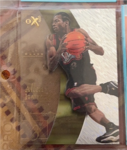 1997-98 Skybox E-X #3 Allen Iverson — front