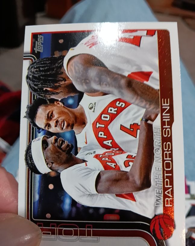 2025-26 Topps #276 We The North: Raptors Shine RJ Barrett — front