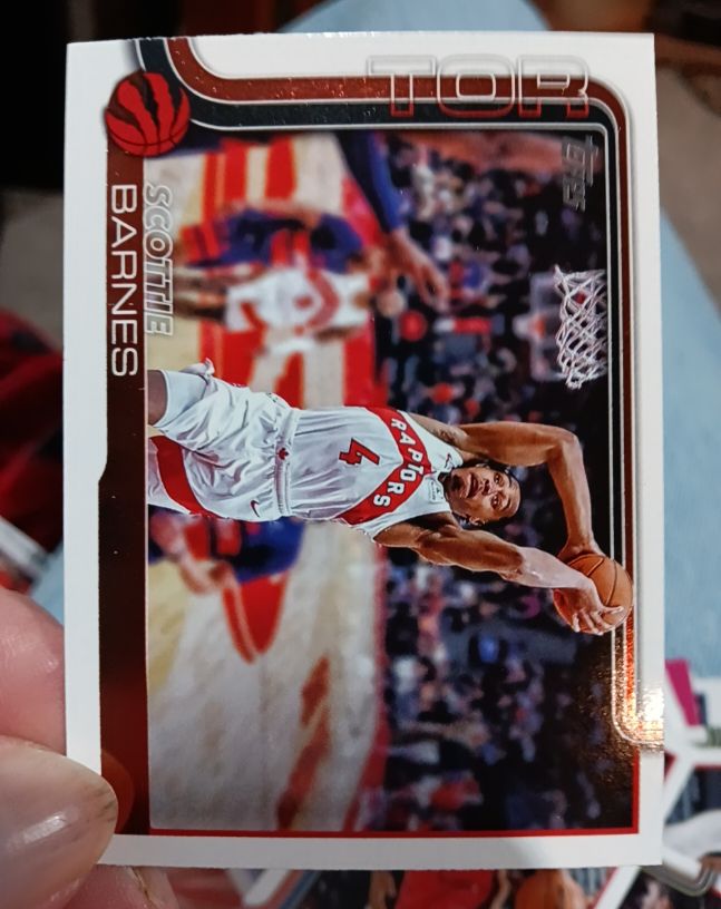 2025-26 Topps #31 Scottie Barnes — front