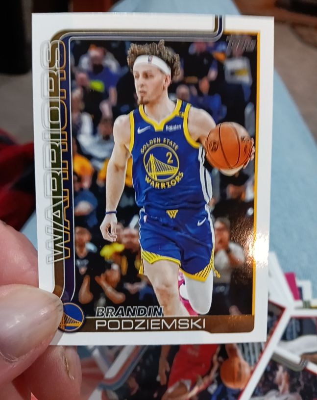 2025-26 Topps Basketball #141 Brandin Podziemski — front