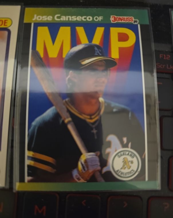 1989 Donruss #BC-5 Jose Canseco MVP — front