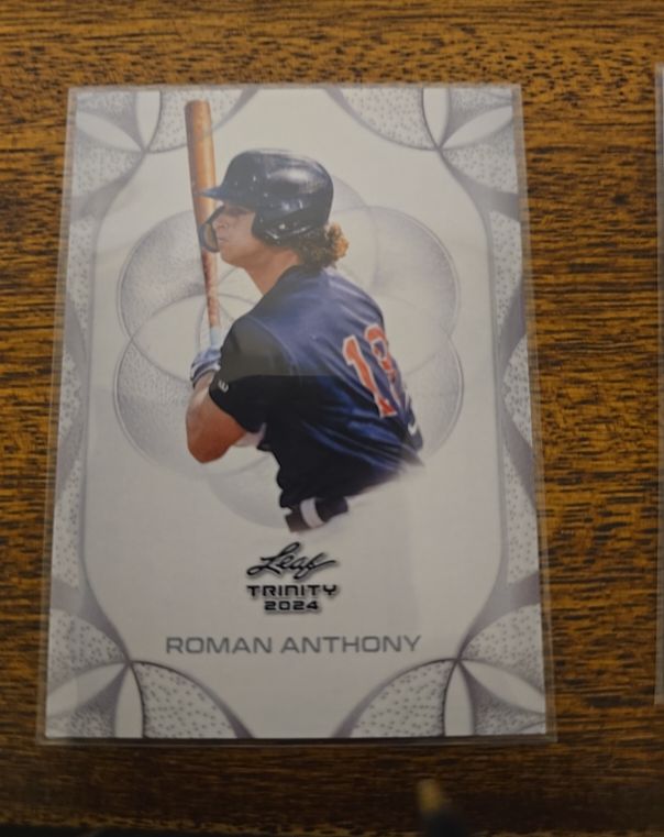 2024 Leaf Trinity Roman Anthony — front