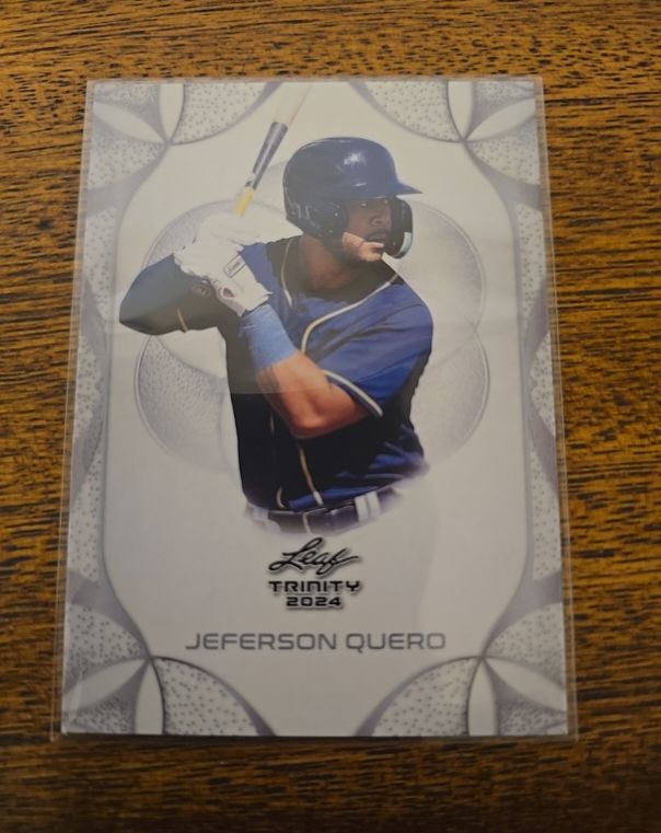 2024 Leaf Trinity #51 Jeferson Quero — front