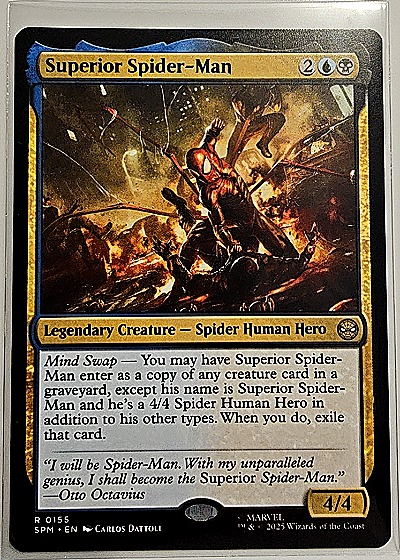 2025 Marvel's Spider-Man #0155 Superior Spider-Man — front