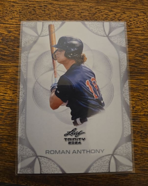 2024 Leaf Trinity Roman Anthony — front