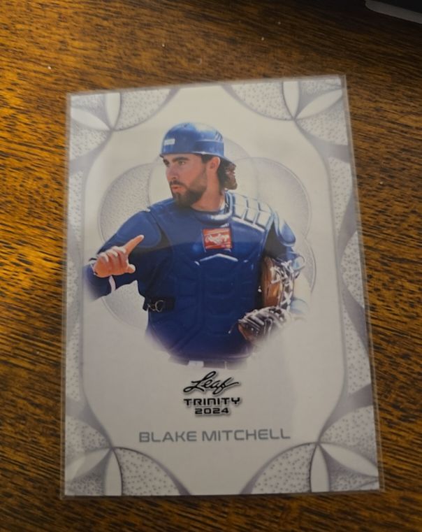 2024 Leaf Trinity Blake Mitchell — front