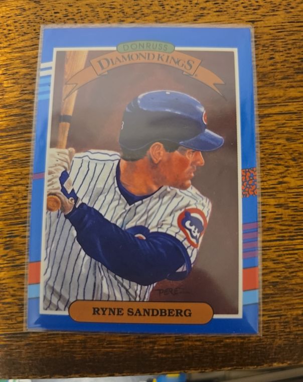 1991 Donruss Diamond Kings #14 Ryne Sandberg — front