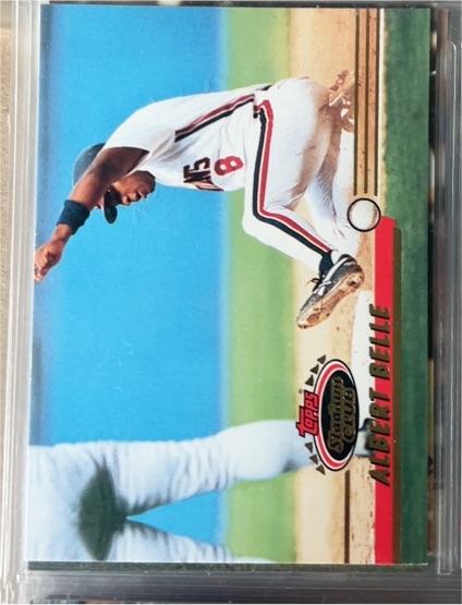 1993 Topps Stadium Club #102 Albert Belle — front
