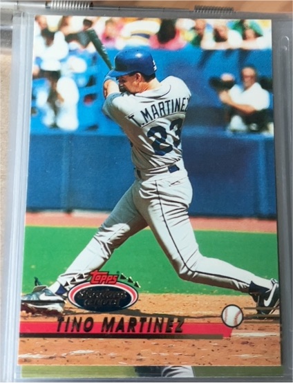 1993 Topps Stadium Club #273 Tino Martinez — front