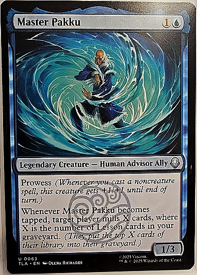 2025 Magic: The Gathering #63 Master Pakku — front