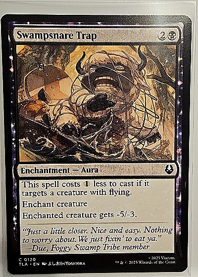2025 Magic: The Gathering #0120 Swampsnare Trap — front
