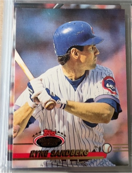 1993 Topps Stadium Club #366 Ryne Sandberg — front