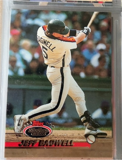 1993 Topps Stadium Club #384 Jeff Bagwell — front