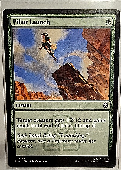 2025 Magic The Gathering #189 Pillar Launch — front