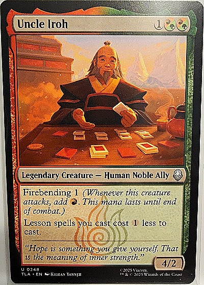 2025 Magic: The Gathering #248 Uncle Iroh — front