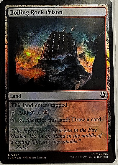 2025 Magic: The Gathering #267 Boiling Rock Prison — front
