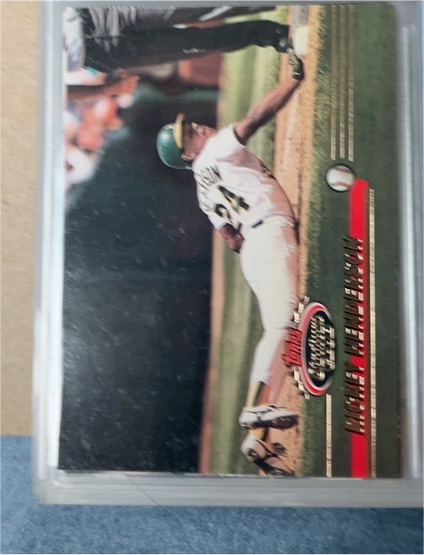 1993 Topps Stadium Club #558 Rickey Henderson — front