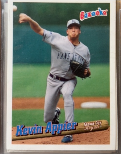 1996 Topps Bazooka #51 Kevin Appier — front
