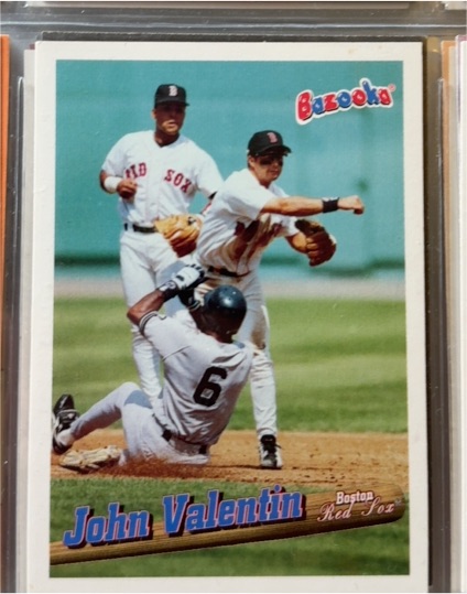 1996 Topps Bazooka #120 John Valentin — front