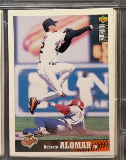 1997 Collector's Choice #39 Roberto Alomar Baltimore Orioles — front