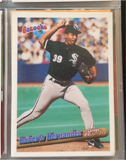 1996 Topps Bazooka #87 Roberto Hernandez — front
