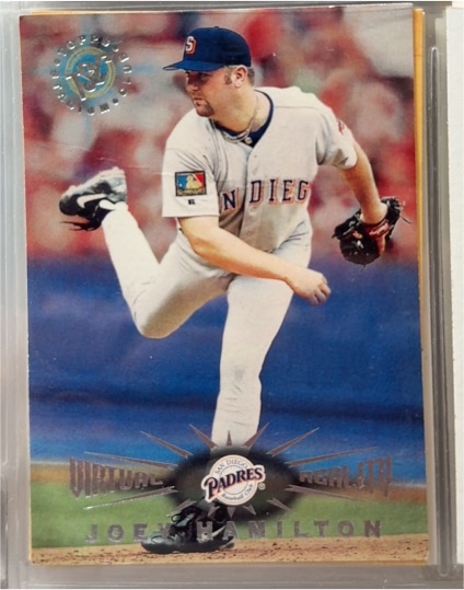 1995 Topps Stadium Club Virtual Reality #VR31 Joey Hamilton — front