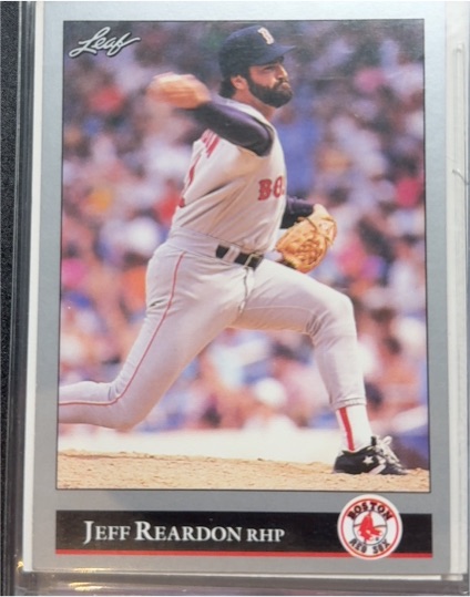 1992 Leaf #151 Jeff Reardon — front