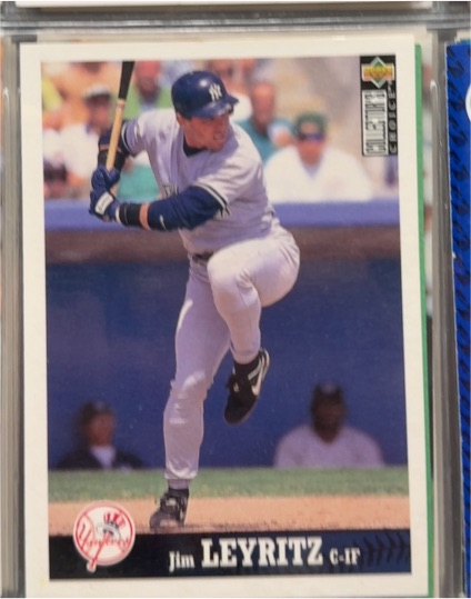 1997 Upper Deck Collector's Choice #179 Jim Leyritz — front