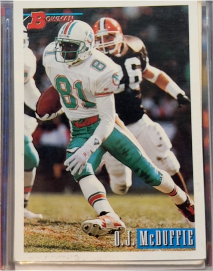 1993 Bowman #273 O.J. McDuffie — front