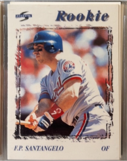 1996 Score #256 F.P. Santangelo — front