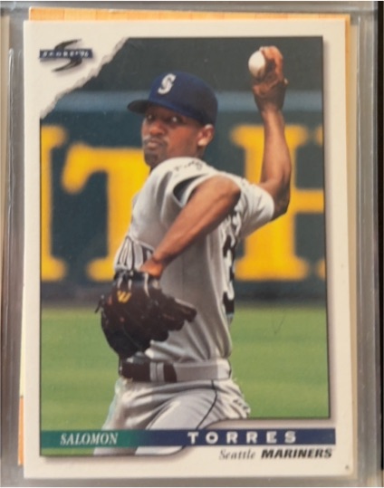 1996 Score #145 Salomon Torres — front