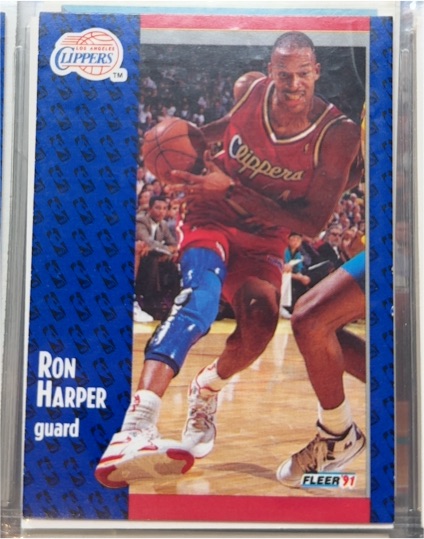 1991-92 Fleer #90 Ron Harper — front