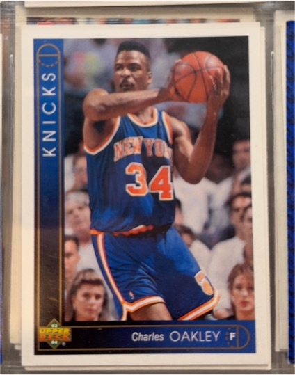 1993-94 Upper Deck #28 Charles Oakley — front