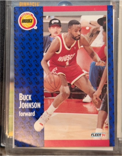 1991-92 Fleer #75 Buck Johnson — front