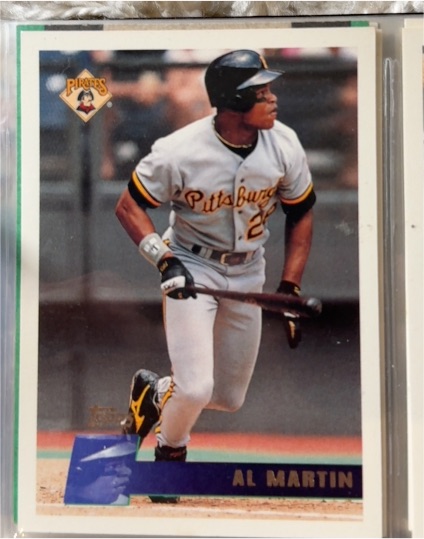 1996 Topps #53 Al Martin — front