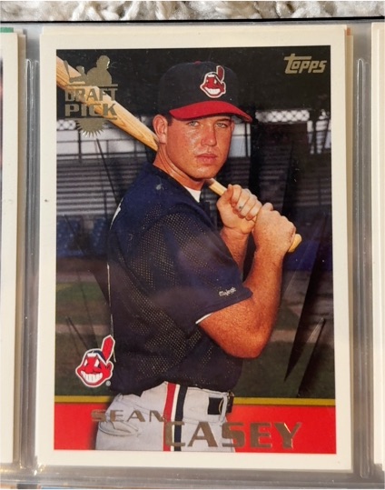 1996 Topps #25 Sean Casey — front