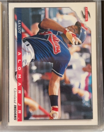 1996 Score #103 Sandy Alomar Jr. — front