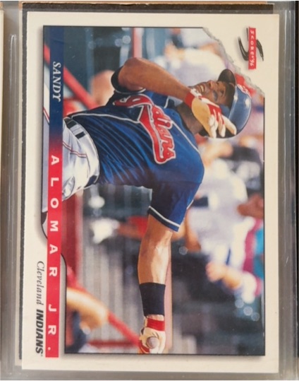 1996 Score #103 Sandy Alomar Jr. — front