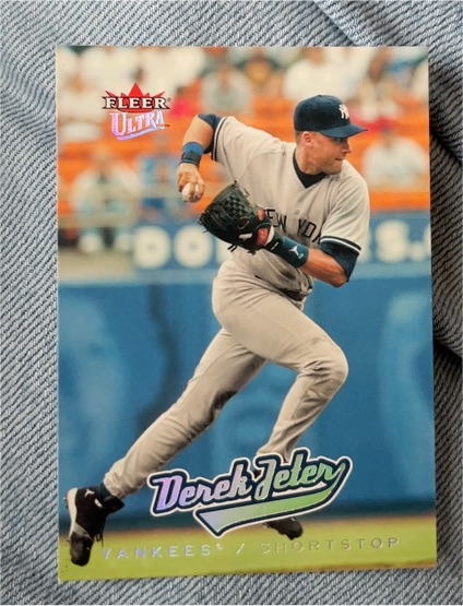 2005 Fleer Ultra #146 Derek Jeter — front