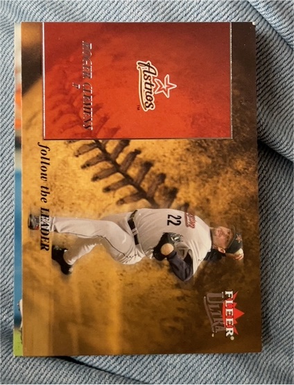 2005 Fleer Ultra #1 FL Roger Clemens Follow the Leader — front