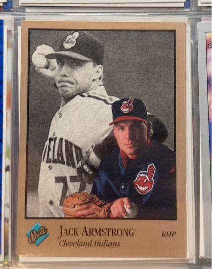 1992 Leaf Studio #162 Jack Armstrong — front