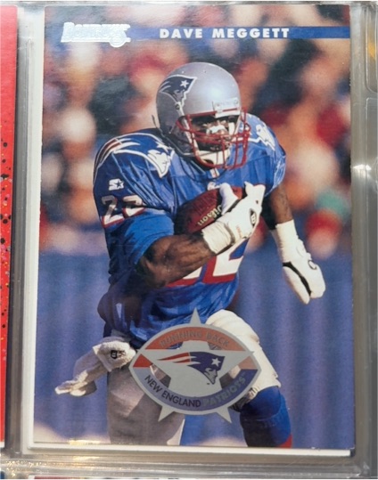 1996 Donruss #154 Dave Meggett — front
