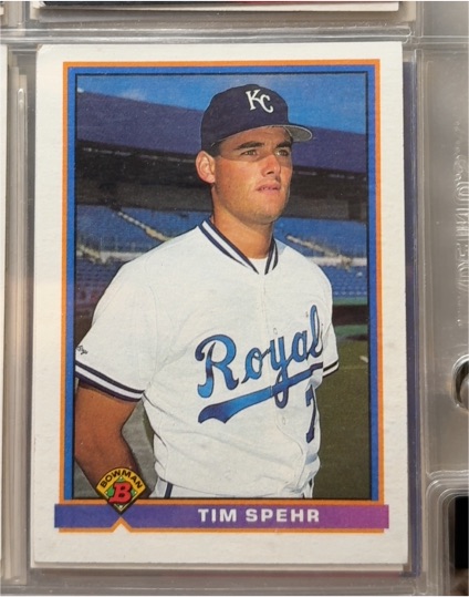 1991 Bowman #298 Tim Spehr — front