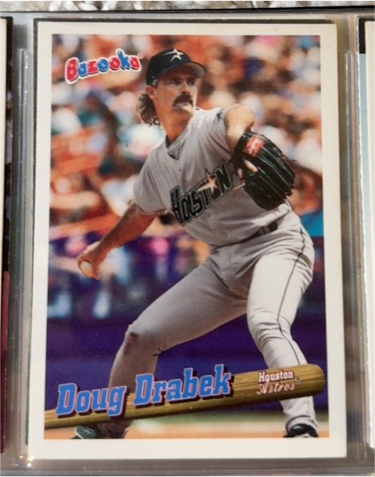 1996 Topps Bazooka #126 Doug Drabek — front