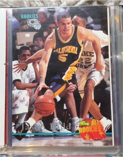 1995 Classic All Rookies #101 Jason Kidd — front