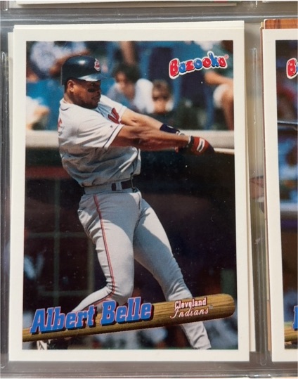 1996 Topps Bazooka #59 Albert Belle — front