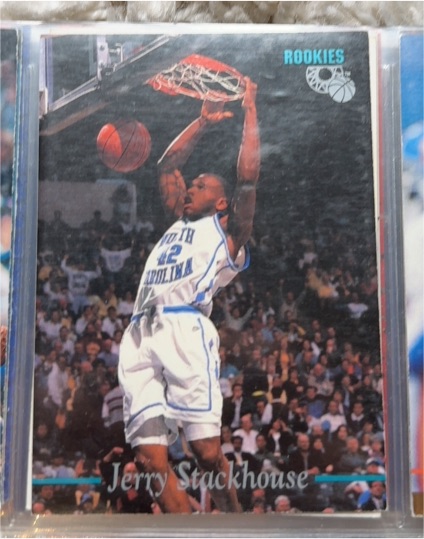 1995 Classic Rookies #3 Jerry Stackhouse — front